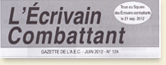 Gazette des Ecrivains combattants