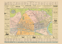 Plan de Saïgon (Index des rues)